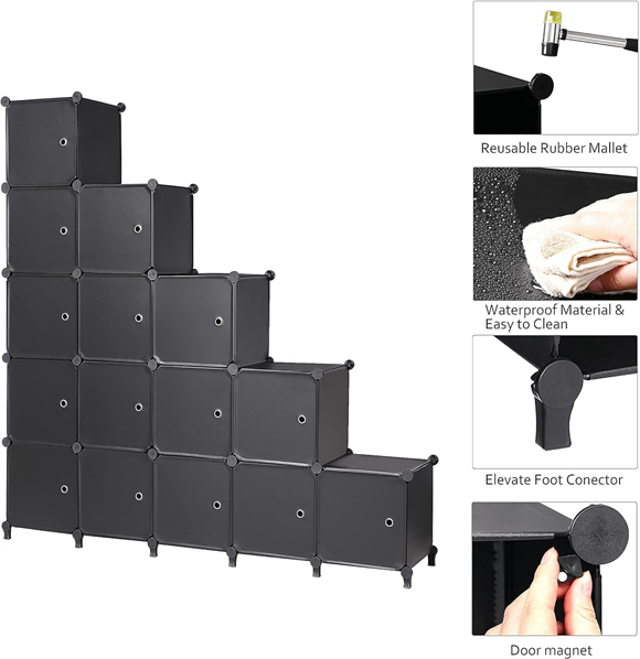 plastic wardrobe